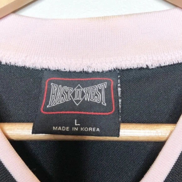 Vintage City Athletics New York Street‎ Ball Jersey Black V-Neck Women's Large - Picture 13 of 16